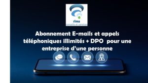 Conseils, DPO compris par téléphone et e-mails illimités 150 € /mois